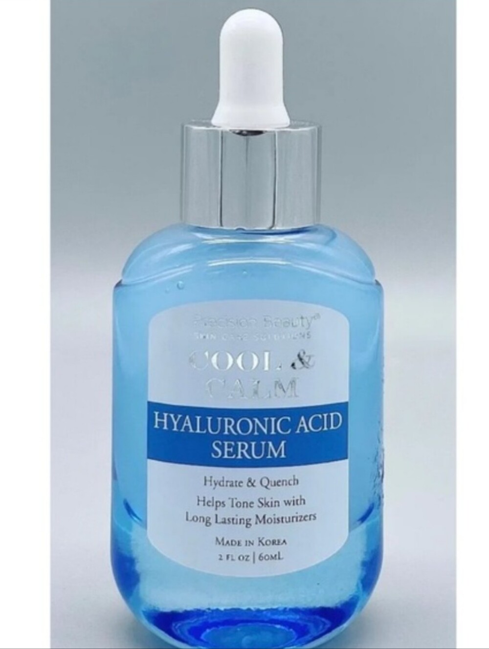 Precision Beauty Cool & Calm Hyaluronic Acid Serum. NIB. Unisex